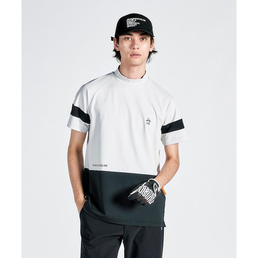 Munsingwear 公式 マンシングウェア モックネック 長袖シャツ