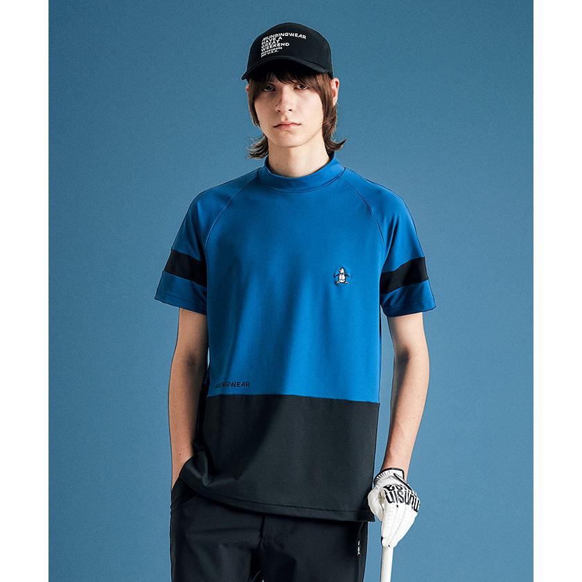 Munsingwear 公式 マンシングウェア モックネック 長袖シャツ