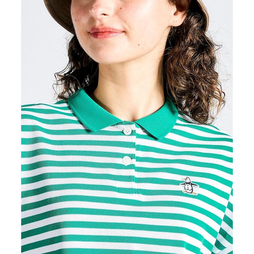 マンシングウェア サンスクリーン フィラシス 飛び刺繍 半袖ポロシャツ