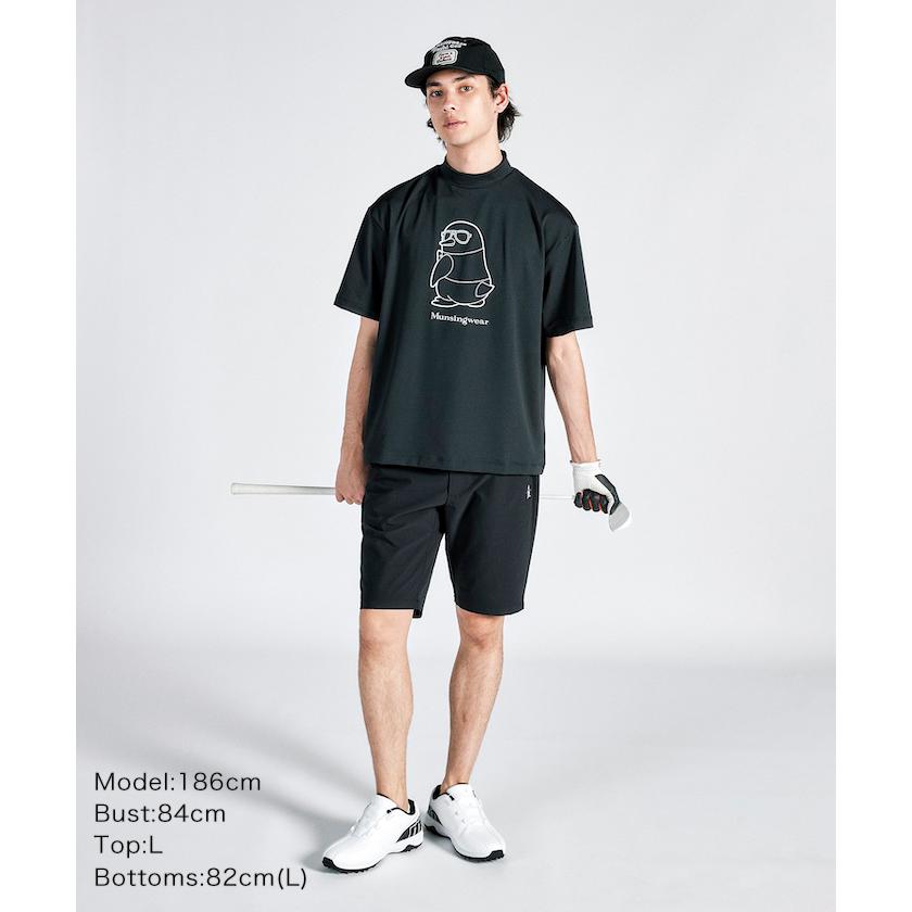 Munsingwear 公式 マンシングウェア 限定 黒いペンギンモック Munsingwear 公式 マンシングウェア 限定 黒いペンギンモック