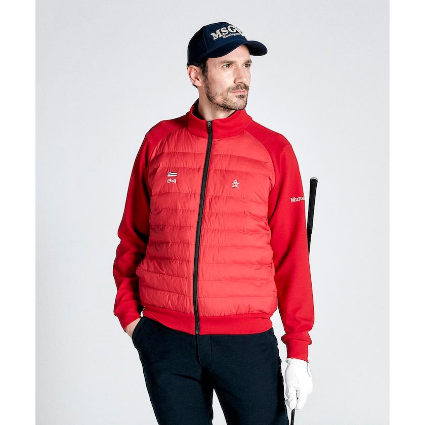 Munsingwear 公式 マンシングウェア ハイブリッドブルゾン