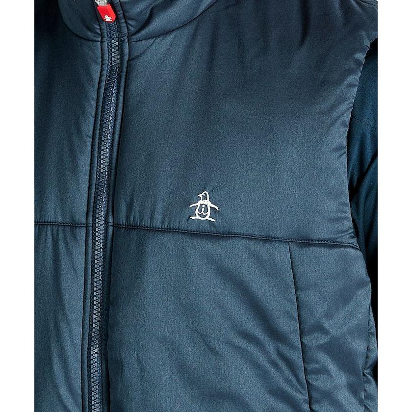 Munsingwear 公式 マンシングウェア 中綿ベスト × 軽量ブルゾン 3WAY 