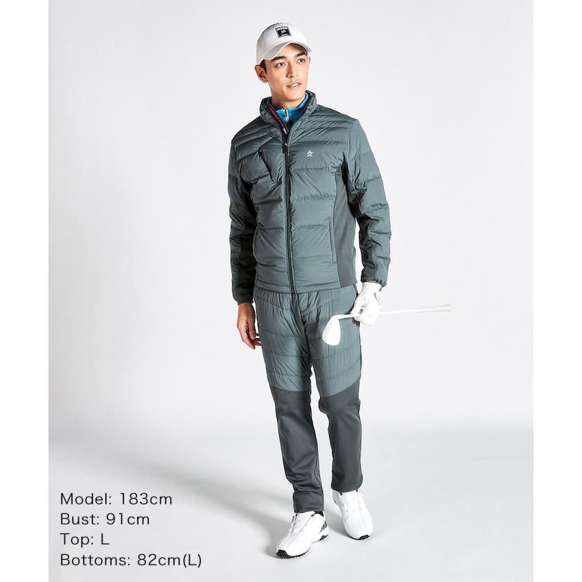 新品　Munsingwear　ストレッチボンディングニットハイブリッドブルゾン Munsingwear 公式 マンシングウェア ストレッチウーブン
