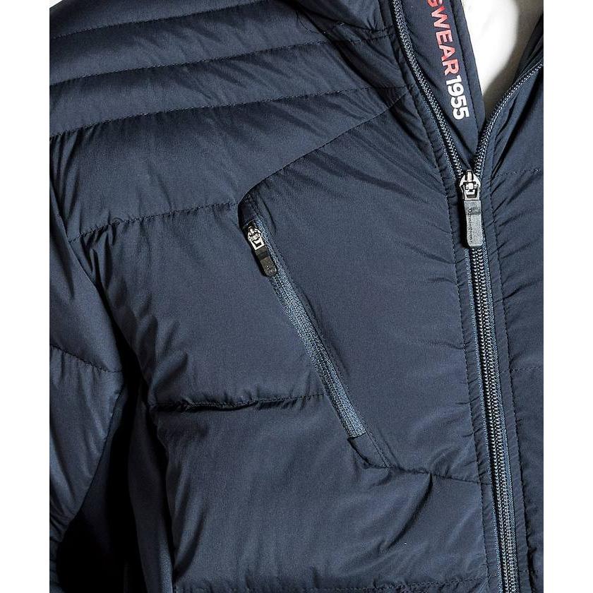 新品　Munsingwear　ストレッチボンディングニットハイブリッドブルゾン Munsingwear 公式 マンシングウェア ストレッチウーブン