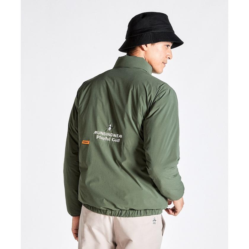 Munsingwear 公式 マンシングウェア 中綿ブルゾン メンズ 撥水 保温 