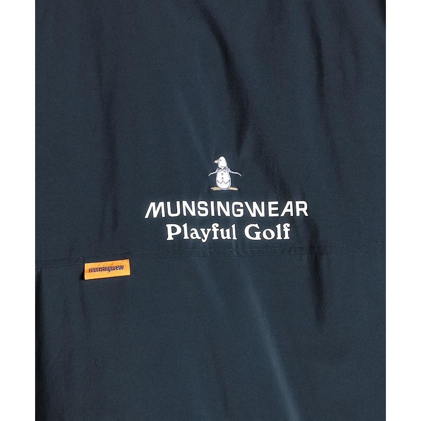 ★新品　スラマー　マンシングウェア　ゴルフ　ブルゾン　ジャケット　刺繍ロゴ Munsingwear 公式 マンシングウェア 中綿ブルゾン メンズ 撥水
