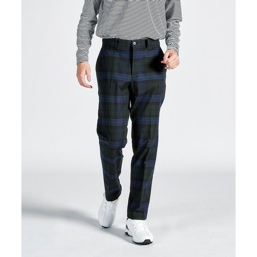 Munsingwear 公式 マンシングウェア ストレッチ ツイルチェック