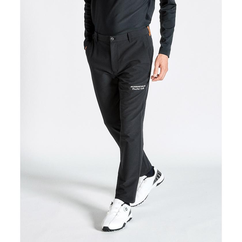 Munsingwear 公式 マンシングウェア 裏起毛9分丈パンツ メンズ 撥水