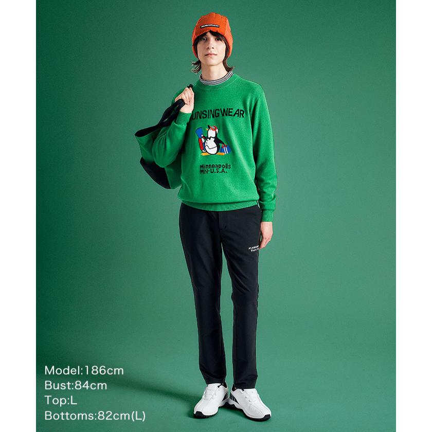 Munsingwear 公式 マンシングウェア 裏起毛9分丈パンツ メンズ