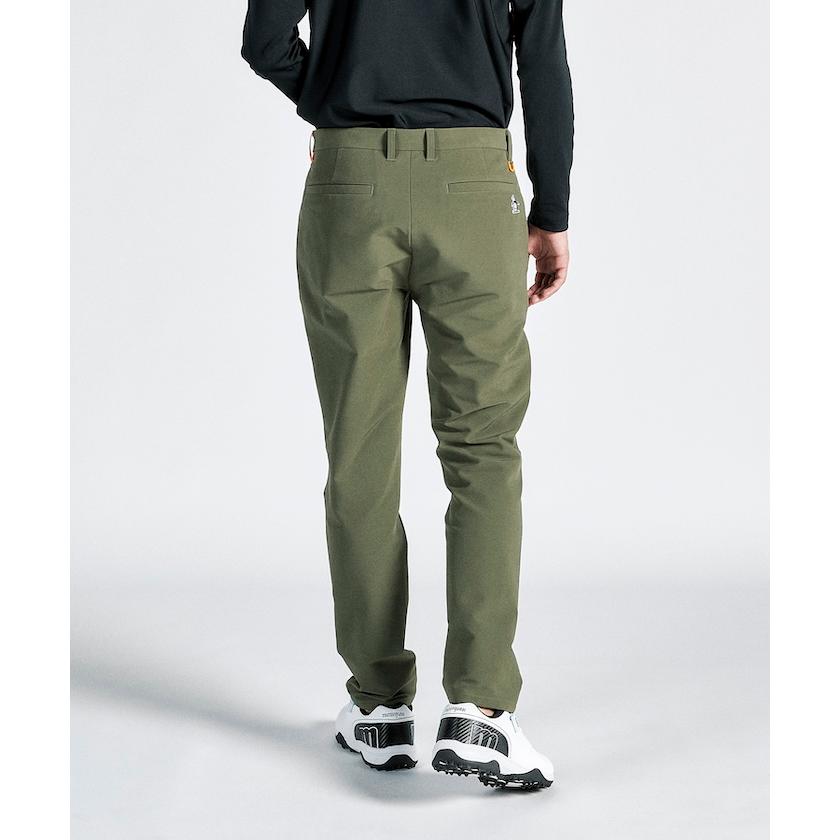 新品未使用【ムータマリン】人気ロゴネーム 裏起毛素材ストレッチゴルフパンツL muta MARINE GOLF ムータマリンゴルフ メンズ ゴルフウェア