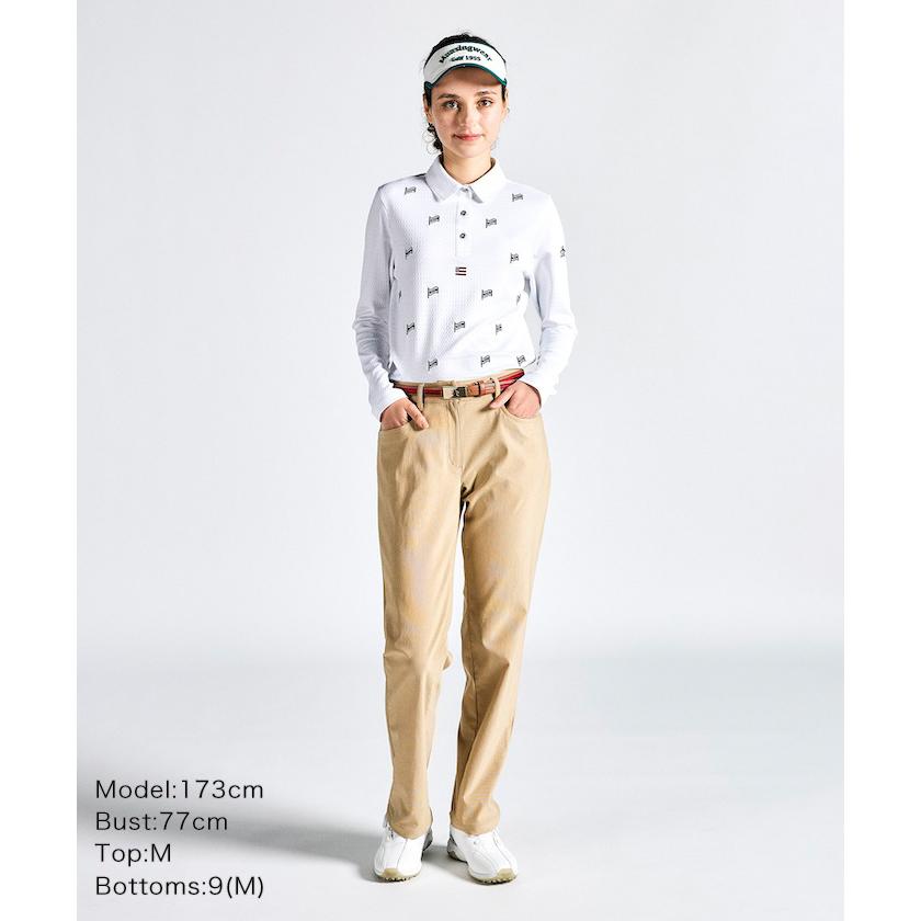 未使用品 Munsingwear 長袖ポロシャツ サイズLL レディース ゴルフ Munsingwear 公式 マンシングウェア 長袖ポロシャツ レディース