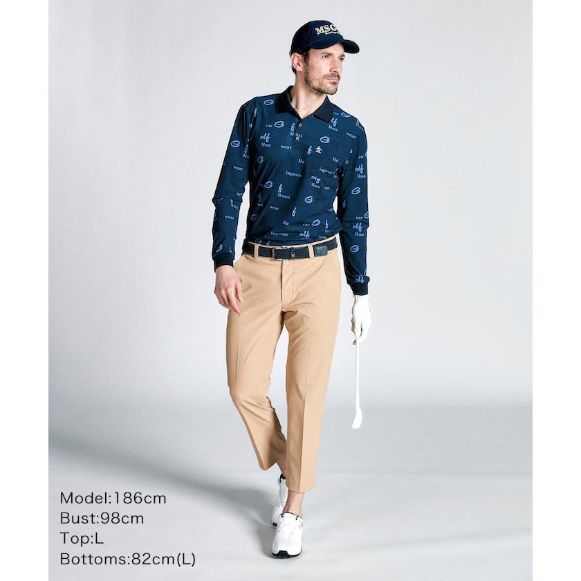Munsingwear 公式 マンシングウェア 長袖ポロシャツ メンズ 吸汗