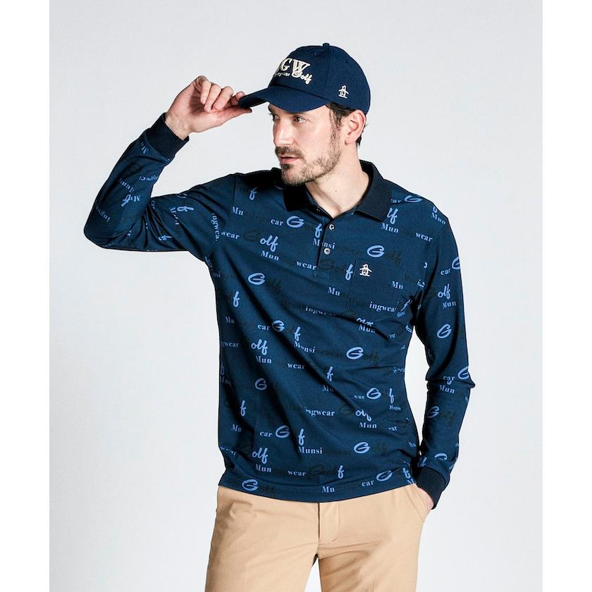 Munsingwear 公式 マンシングウェア 長袖ポロシャツ メンズ 吸汗