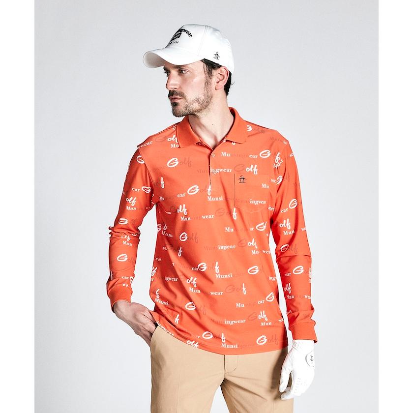 Munsingwear 公式 マンシングウェア 長袖ポロシャツ メンズ 吸汗