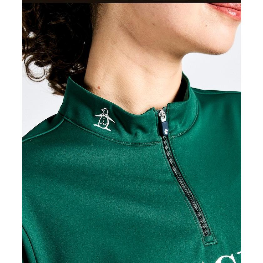 Munsingwear 公式 マンシングウェア ハーフジップ長袖シャツ