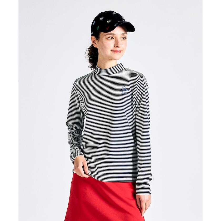 【新品】マンシング　★2024-25秋冬新作★吸湿発熱長袖シャツ　М　ゴルフ　白 新品】マンシング ☆2024-25秋冬新作☆吸湿発熱長袖シャツ М