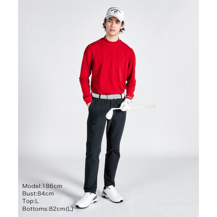 Munsingwear 公式 マンシングウェア 吸湿発熱 モックネック長袖