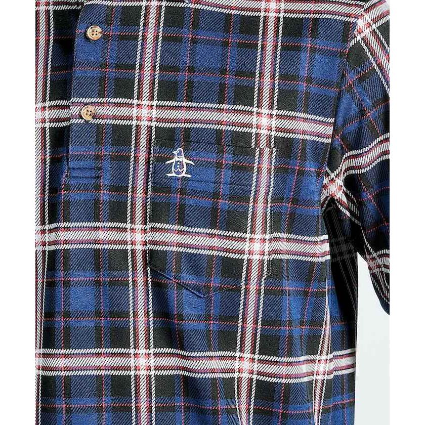 Munsingwear 公式 マンシングウェア チェックジャカード 長袖 Munsingwear 公式 マンシングウェア チェックジャカード 長袖