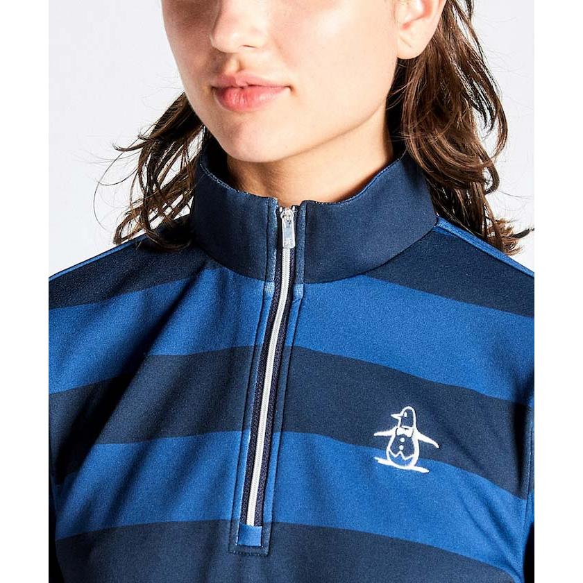 Munsingwear - 未使用　マンシングウェア　レディース　ゴルフウェア　長袖ハーフジップシャツ　L Munsingwear ハーフジップシャツ サイズL レディース マンシング