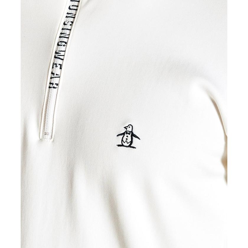 Munsingwear 公式 マンシングウェア 裏起毛 ハーフジップ長袖