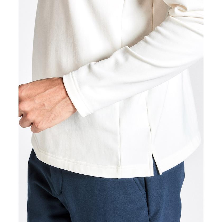 Munsingwear 公式 マンシングウェア 裏起毛 ハーフジップ長袖