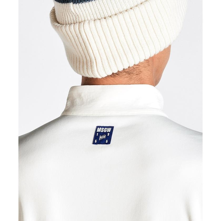 Munsingwear 公式 マンシングウェア 裏起毛 ハーフジップ長袖