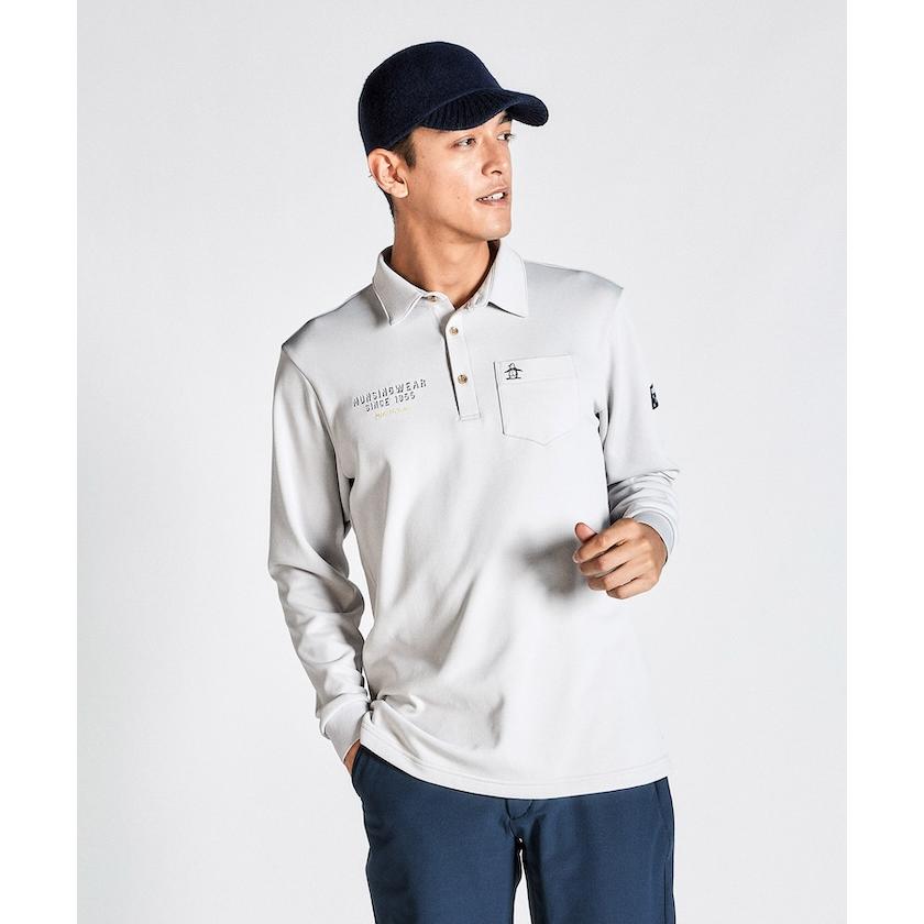 新品☆タグ付き　マンシングウェア　ファインウォーム　長袖ポロシャツ　メンズ　M Munsingwear（マンシングウェア） 公式 テーラーカラー長袖シャツ