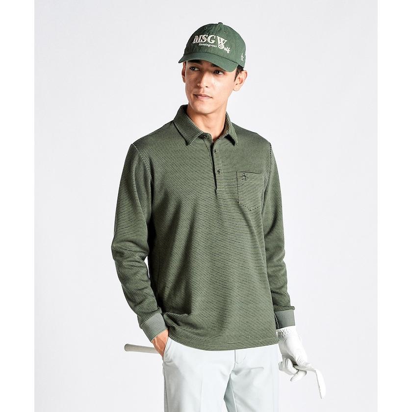 Munsingwear 公式 マンシングウェア 細線ボーダー 長袖