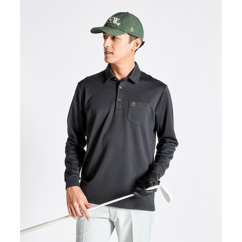 Munsingwear 公式 マンシングウェア 細線ボーダー 長袖