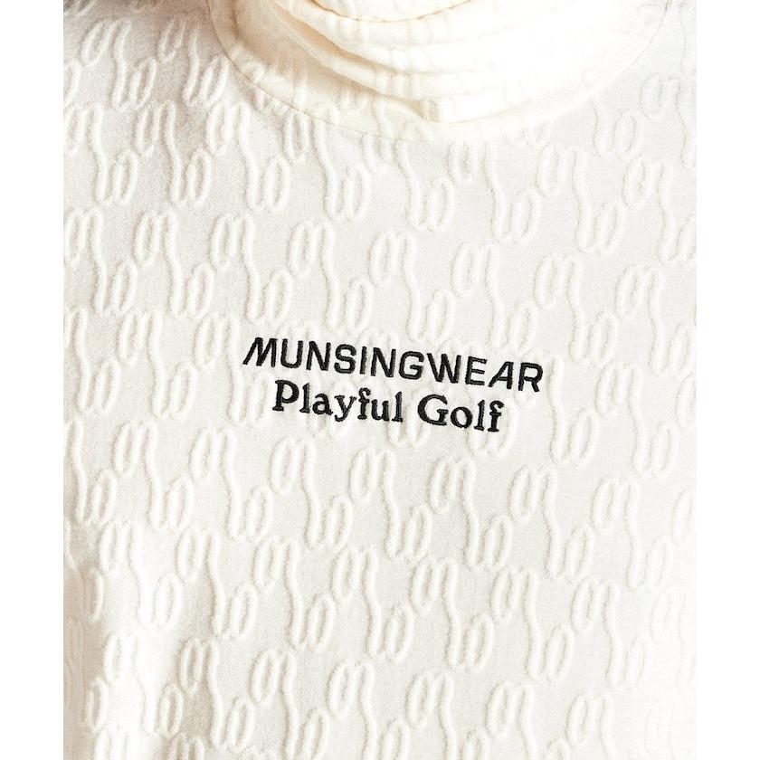 Munsingwear（マンシングウェア） 公式 起毛ベアジャカード長袖