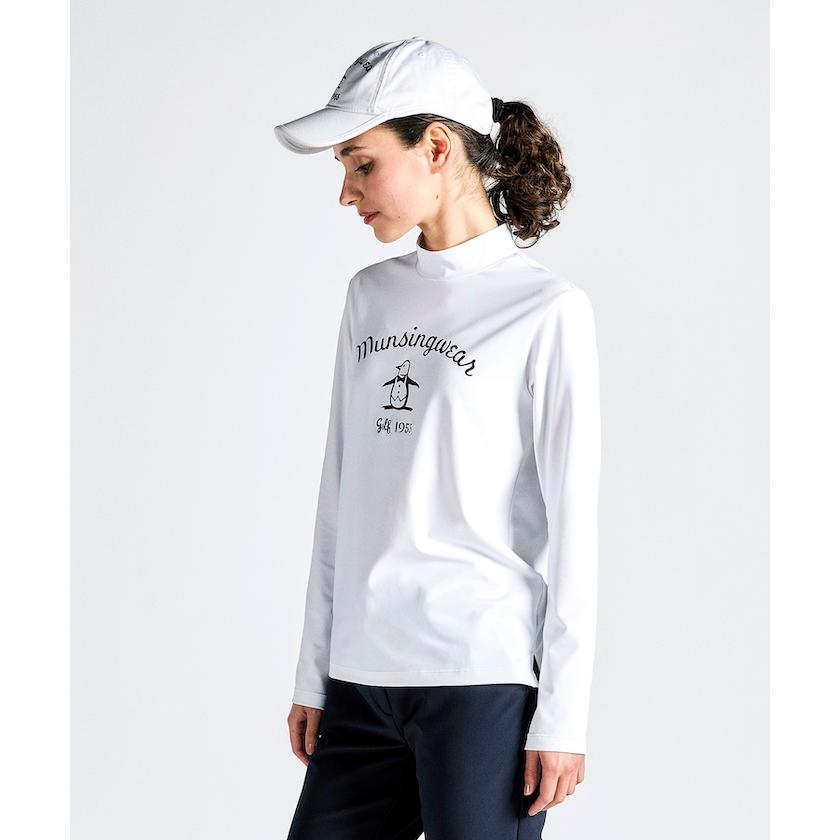 Munsingwear 公式 マンシングウェア 長袖モックネックシャツ