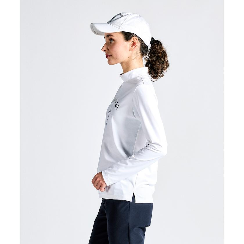 Munsingwear 公式 マンシングウェア 長袖モックネックシャツ