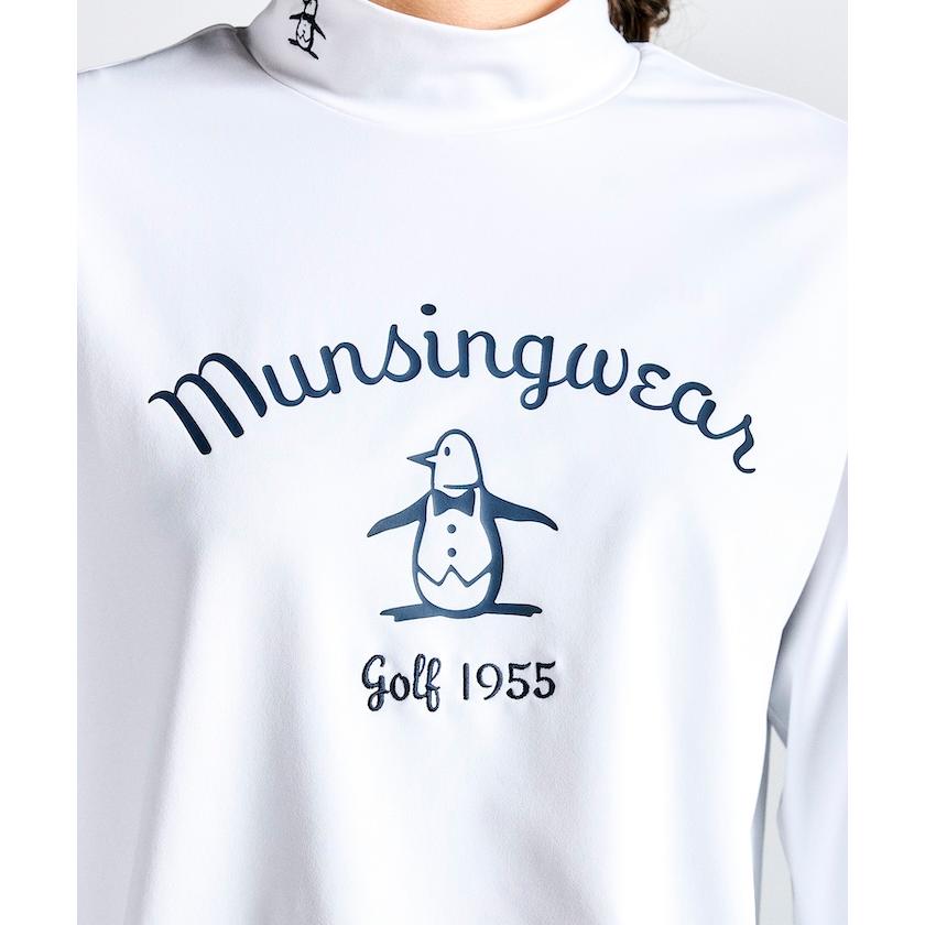 Munsingwear 公式 マンシングウェア 長袖モックネックシャツ