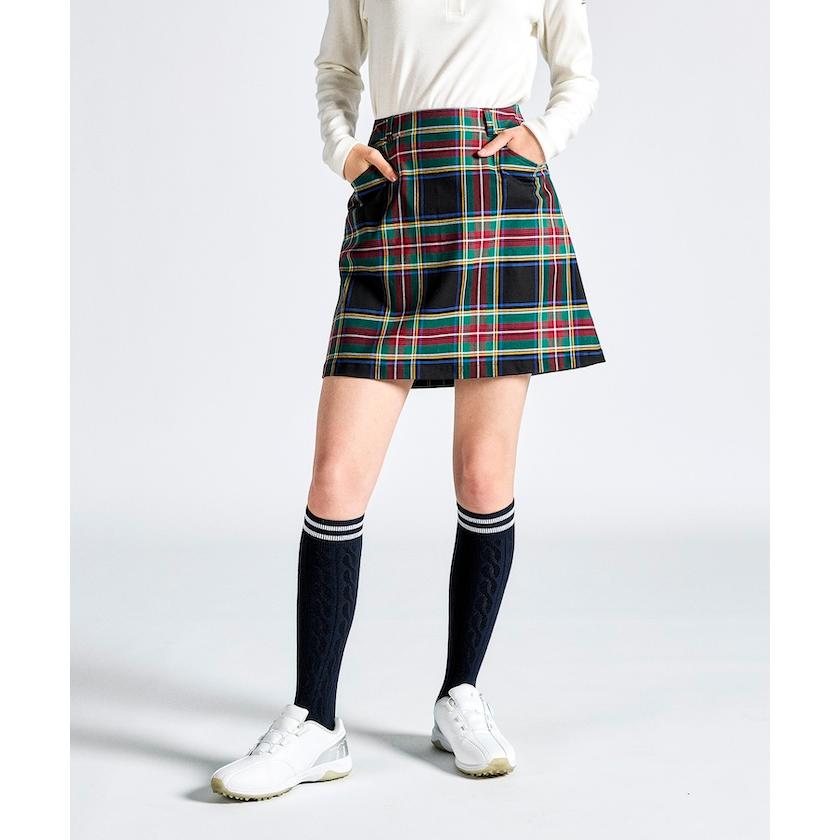 Munsingwear 公式 マンシングウェア ストレッチツイルチェック