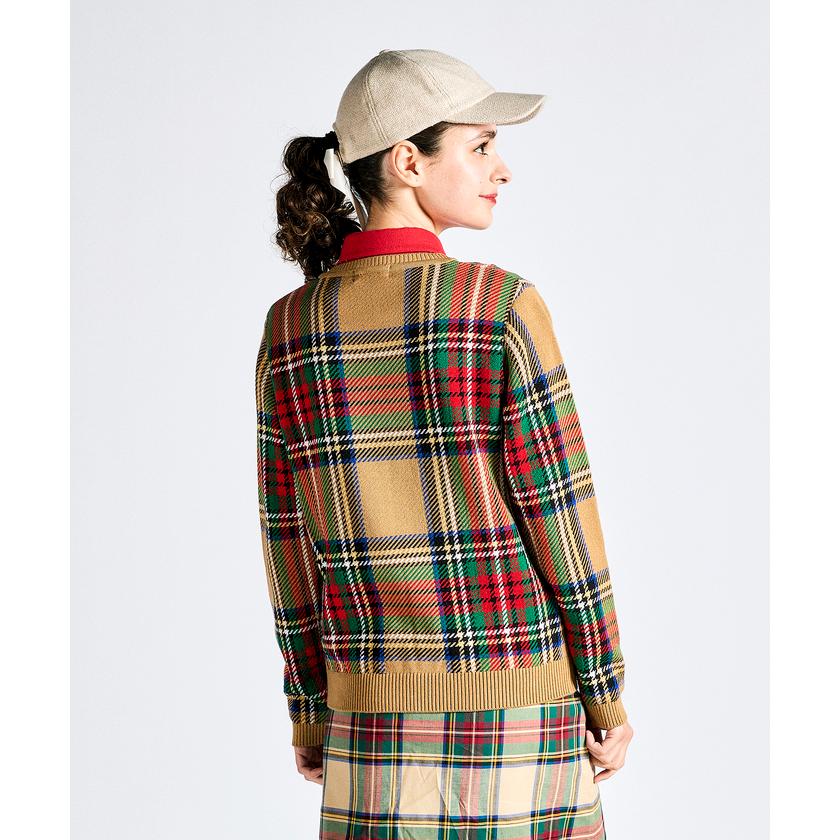 Munsingwear（マンシングウェア） 公式 チェック柄 クルーネック