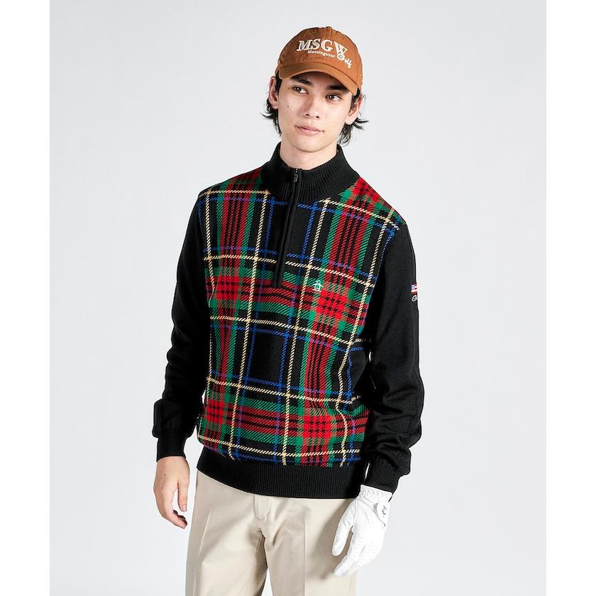 Munsingwear 公式 マンシングウェア アーガイルチェック柄 Munsingwear 公式 マンシングウェア アーガイルチェック柄