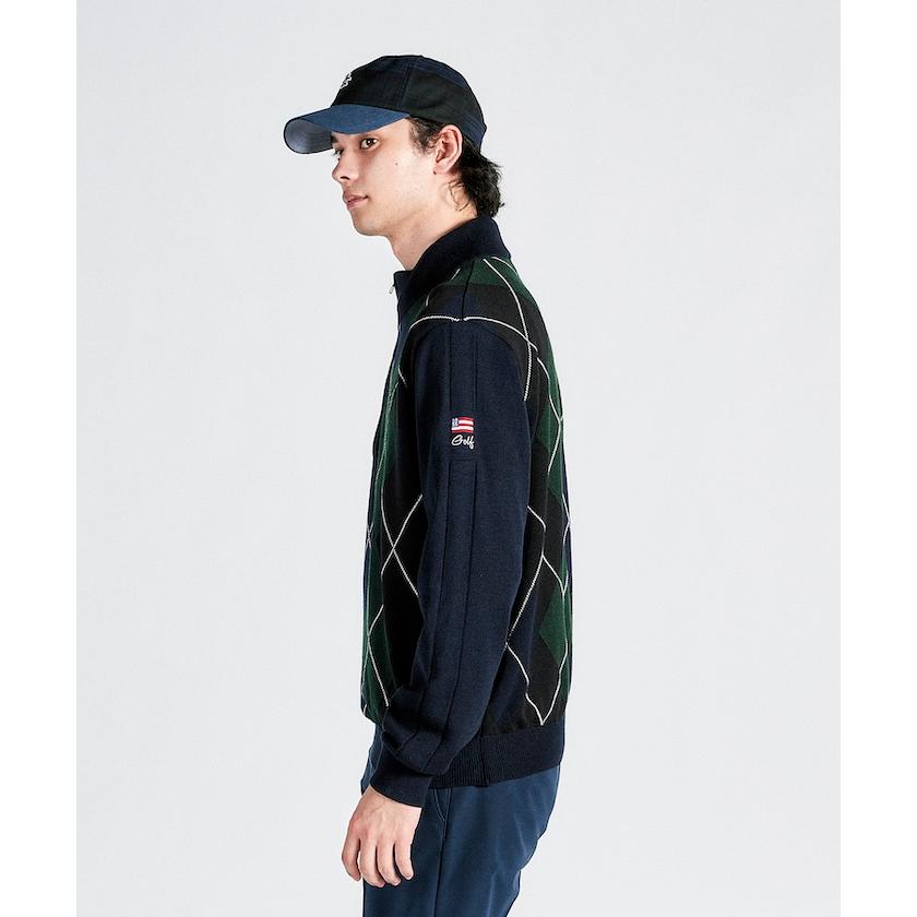 Munsingwear 公式 マンシングウェア アーガイルチェック柄 Munsingwear 公式 マンシングウェア アーガイルチェック柄