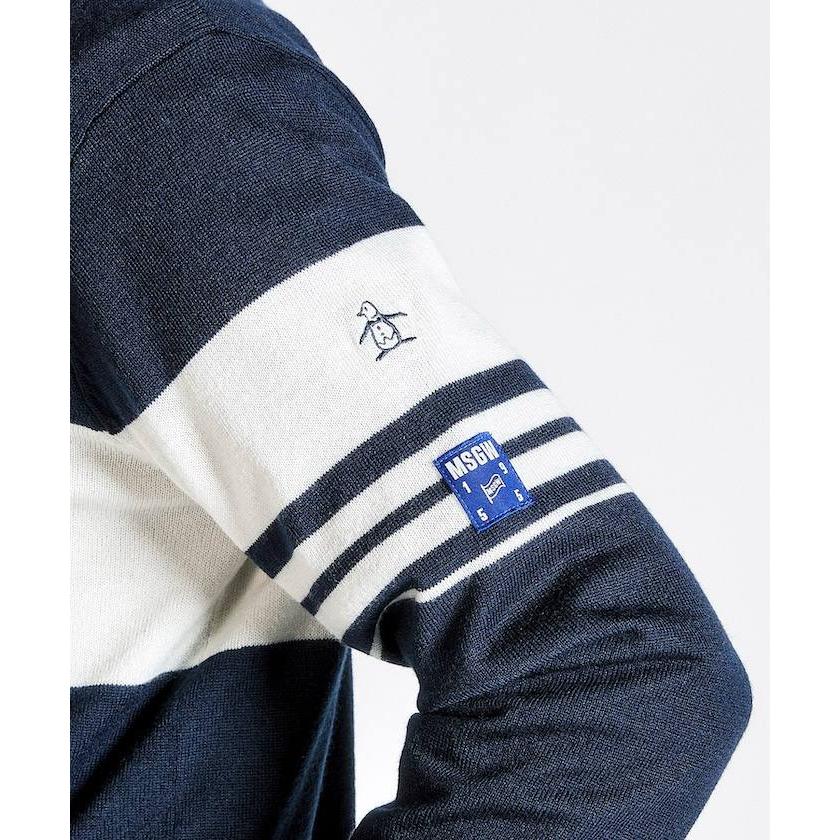 【新品】メンズ＊マンシングウェア＊中綿ニット＊防寒セーター Munsingwear（マンシングウェア） 公式 ニットセーター メンズ 防風