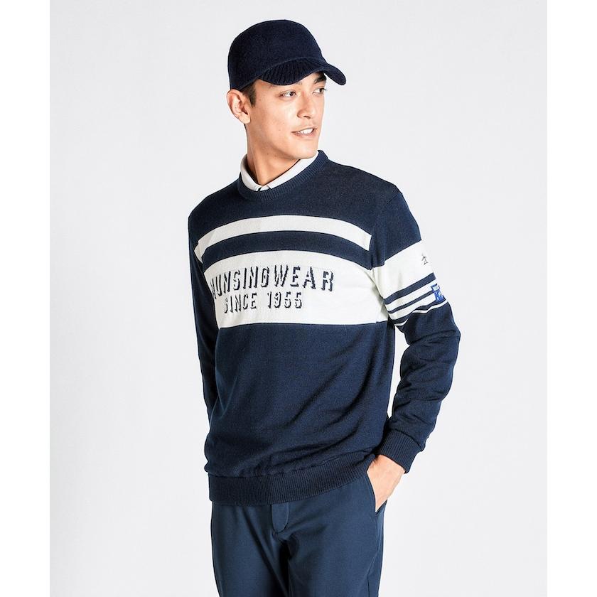 美品 マンシングウェア メンズ ゴルフ セーター ニット Mサイズ 黒 ブラック Amazon | [マンシングウェア] セーター 【STANDARD】 ワンポイント