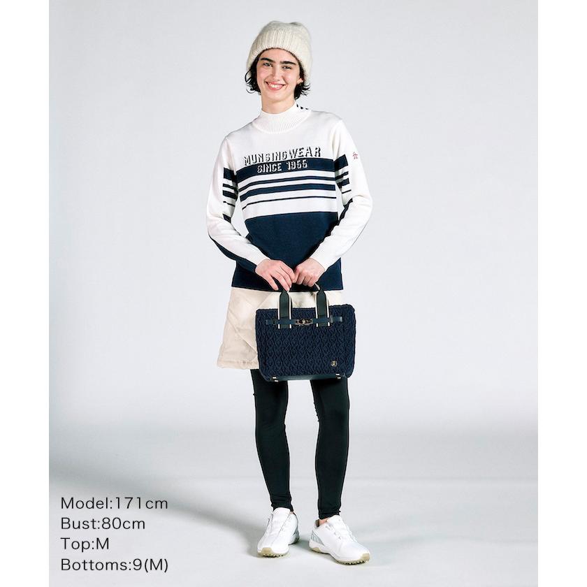 Munsingwear（マンシングウェア） 公式 ジャカード ハイネックセーター