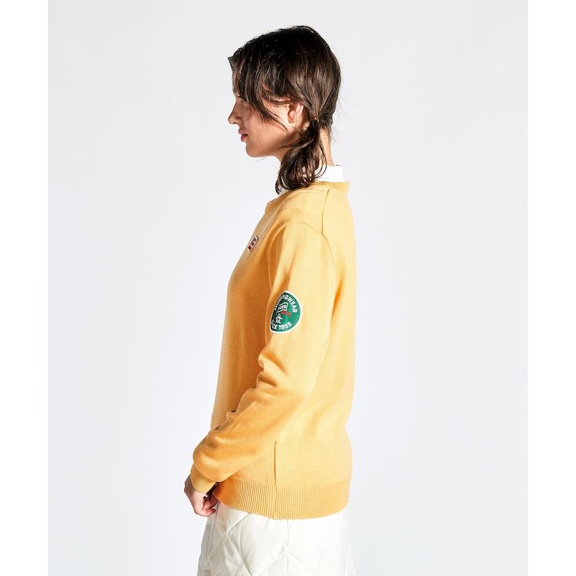 Munsingwear（マンシングウェア） 吸湿発熱 ワッペンセーター