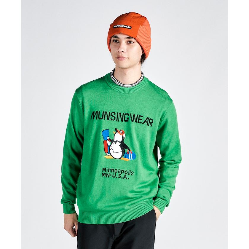 Munsingwear 公式 マンシングウェア クルーネックセーター Munsingwear 公式 マンシングウェア クルーネックセーター