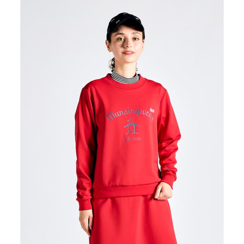 新品　munsingwear ゴルフ レディース カットソー　L Munsingwear 公式 マンシングウェア クルーネック 長袖