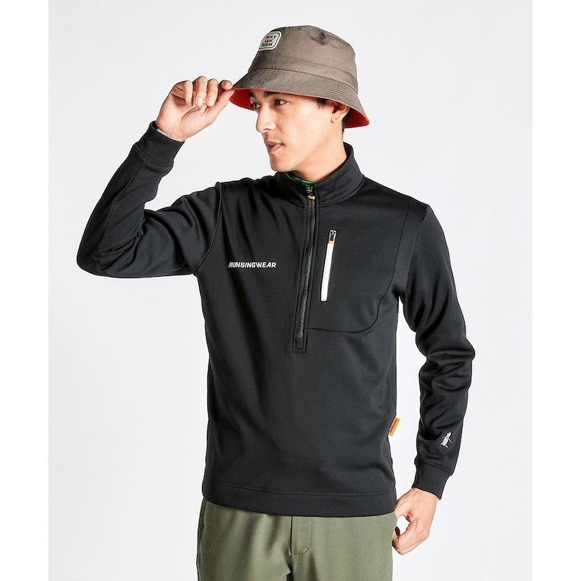 Munsingwear（マンシングウェア） 公式 ハーフジップカットソー メンズ