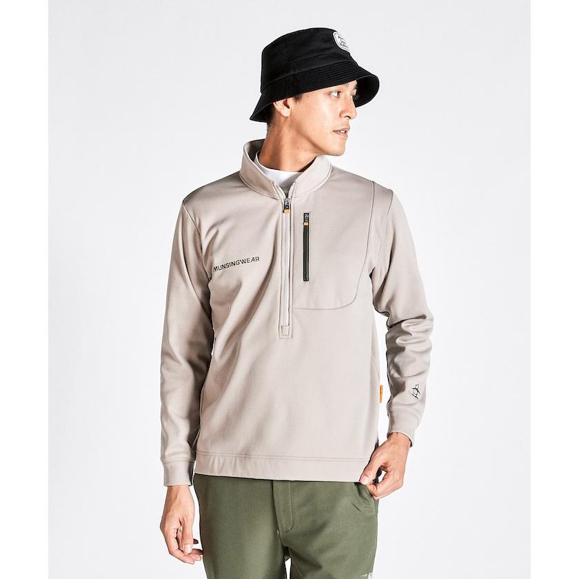 Munsingwear（マンシングウェア） 公式 ハーフジップカットソー メンズ