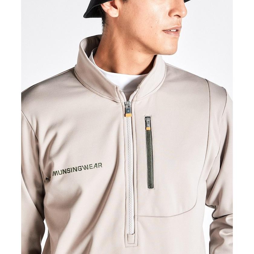 Munsingwear（マンシングウェア） 公式 ハーフジップカットソー メンズ