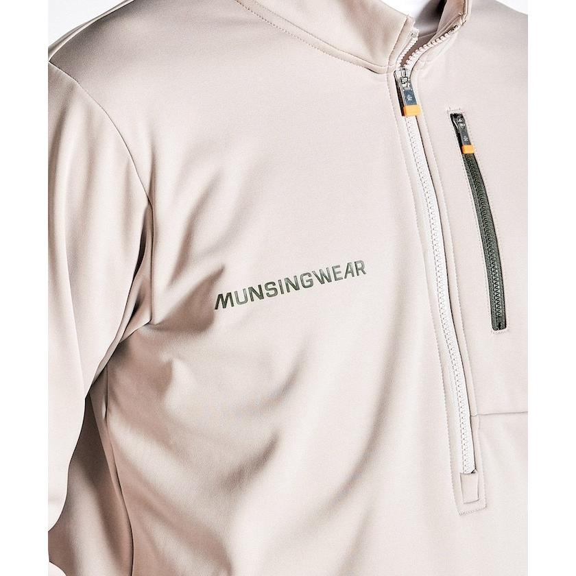Munsingwear（マンシングウェア） 公式 ハーフジップカットソー メンズ