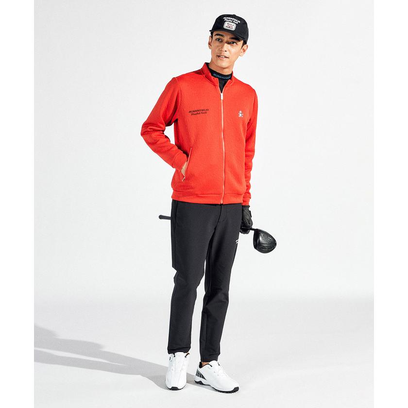 Munsingwear 公式 マンシングウェア ジャカードフルジップ