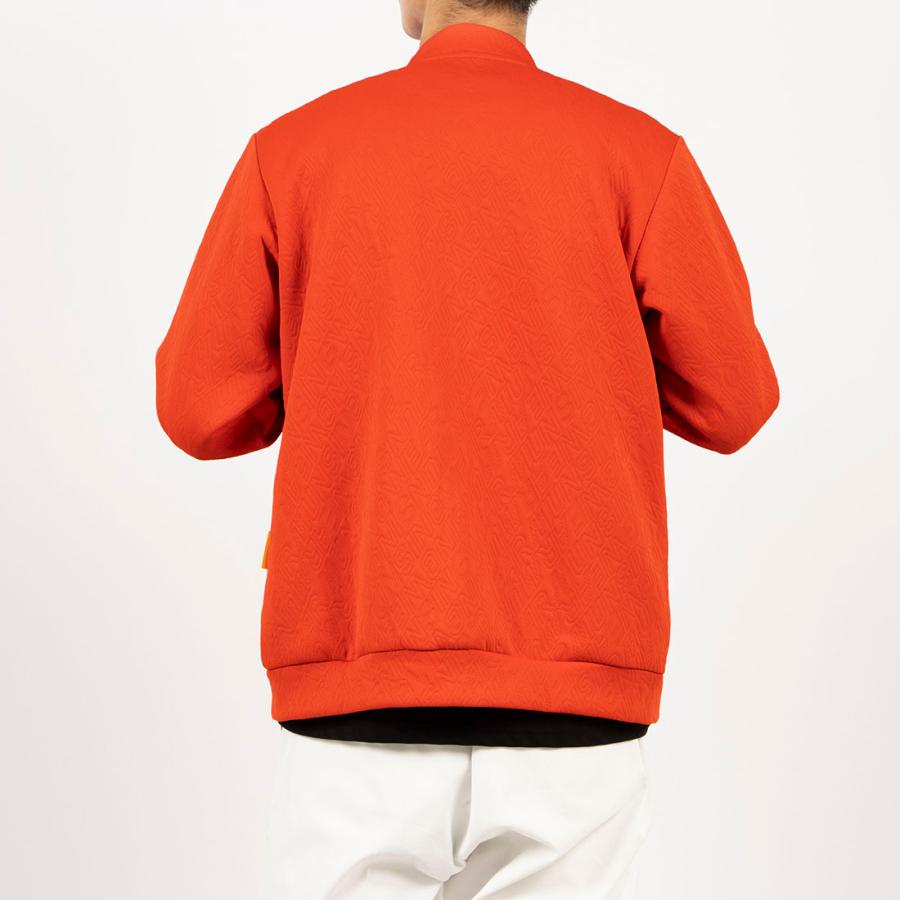Munsingwear ENVOY オレンジウェア　M Munsingwear（マンシングウェア） 公式 ジャカードフルジップ