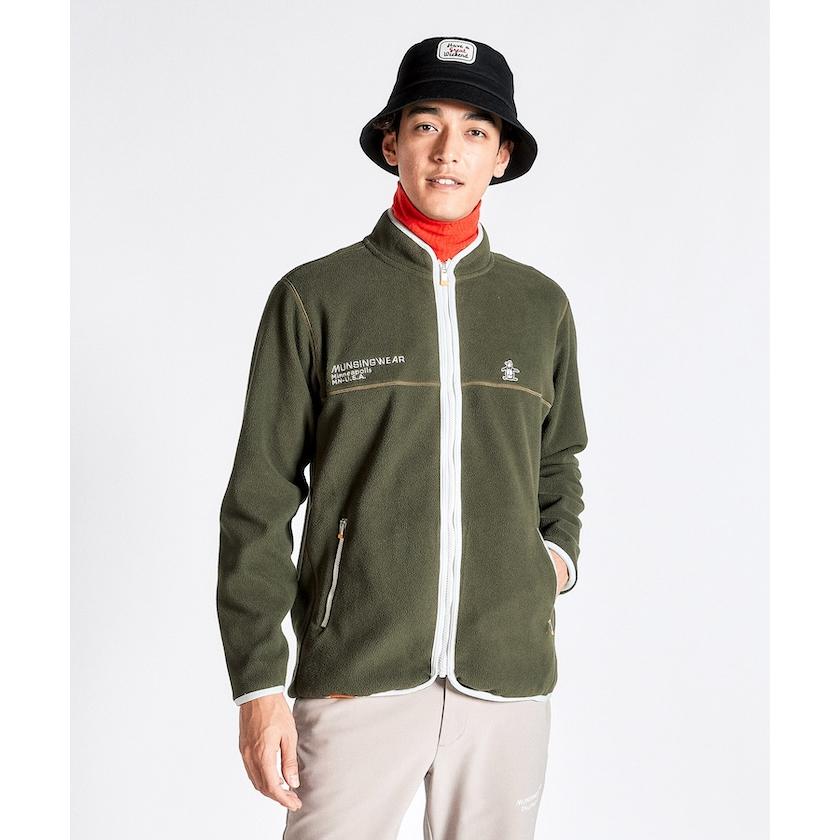 MAHF フリース　ウェア SOPH. | POLARTEC POWER STRETCH ZIP UP GAITER HOODIE(M KHAKI):